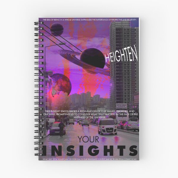 Item preview, Heighten Your Insights Surreal Inspirational Poster designed and sold by anelissss.
