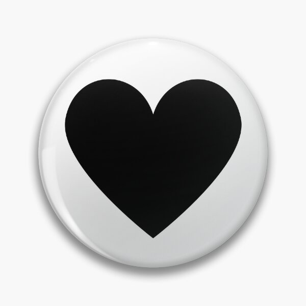 Item preview, Black Heart designed and sold by LeoAndLilly.