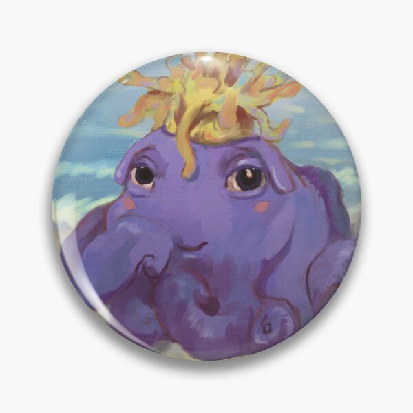 Item preview, Purple Flapjack Octopus By The Ocean Waves designed and sold by anatovas.