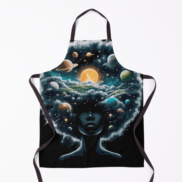 Item preview, Afrofuturism Afro Girl Sci-fi designed and sold by KitonicTees.