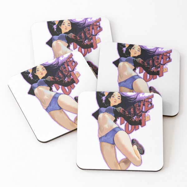 Item preview, Jumping Girl Stickers designed and sold by Cosmos & Canvas.