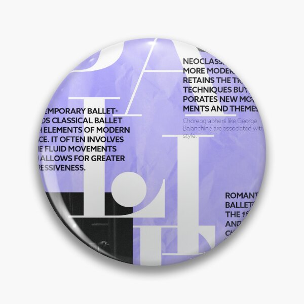 Item preview, Purple Ballet Dance Poster Passion designed and sold by anelissss.
