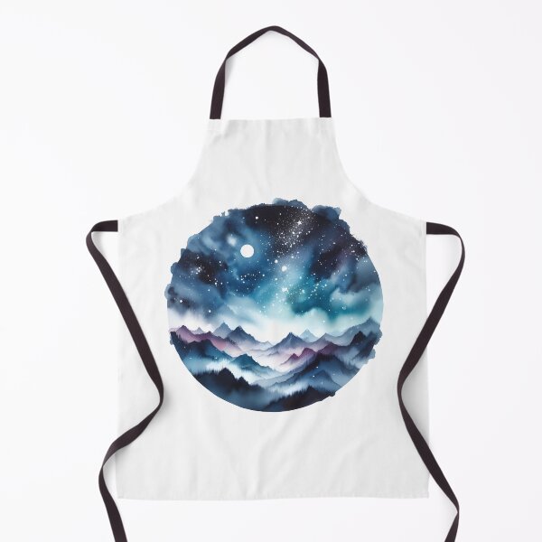 Item preview, Night sky, mountains and forest designed and sold by Nazardes.