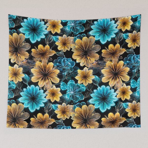 Item preview, Luminous Flowers designed and sold by Zenvo.