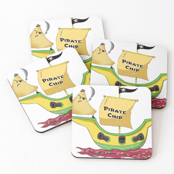 Item preview, pirate Chip designed and sold by ADDoodles.