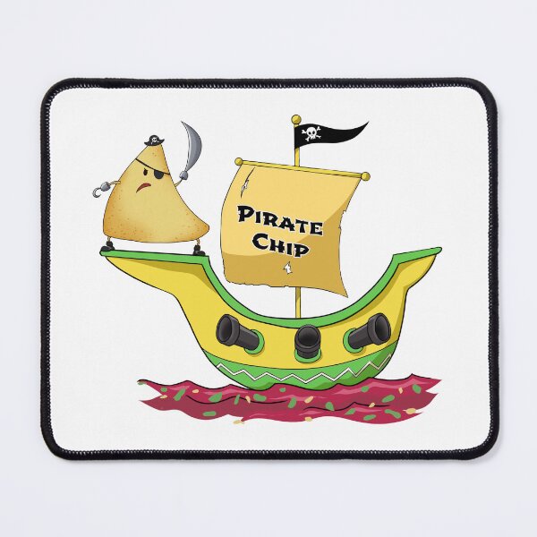 Item preview, pirate Chip designed and sold by ADDoodles.