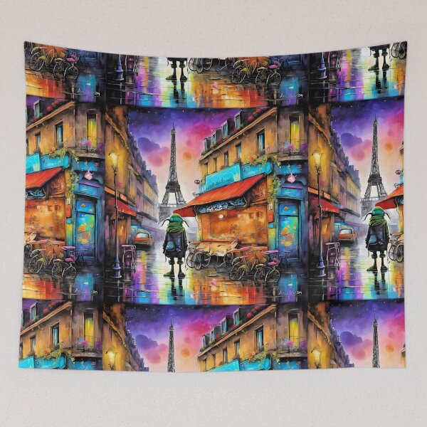 Item preview, Paris Graffiti Art designed and sold by Zenvo.