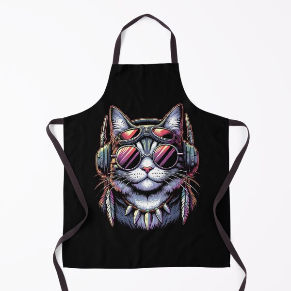 Item preview, Funny Hippie Cat designed and sold by AnalajiaDesigns.