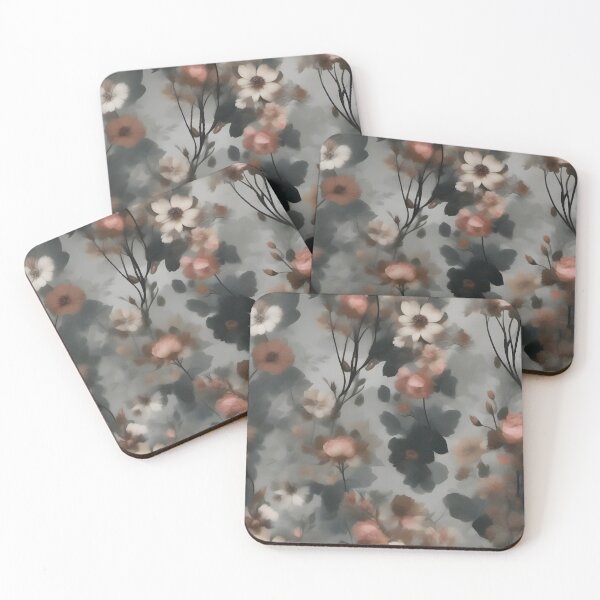Item preview, Close-Up of Floral Pattern with Opaque Blossoms designed and sold by MrKATORSKI.