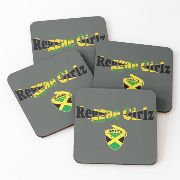 Item preview, Reggae Girls Jamaican flag Jamaica football designed and sold by OgeesWorld.