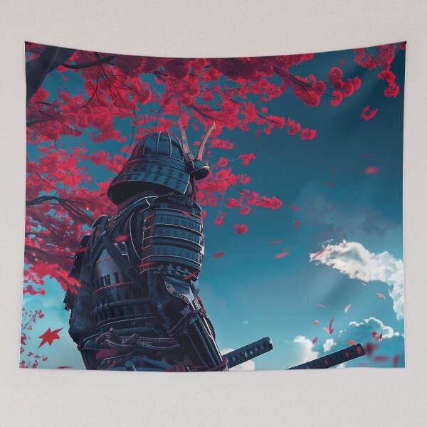 Item preview, Sakura's Guardian: Moonlit Samurai's Journey Through the Fantasy Woods of Honor designed and sold by Mullet Monkey.
