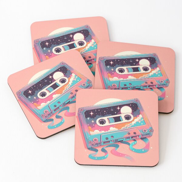 Item preview, Starry Serenade: An Aesthetic Cassette Design designed and sold by StickerStudio27.