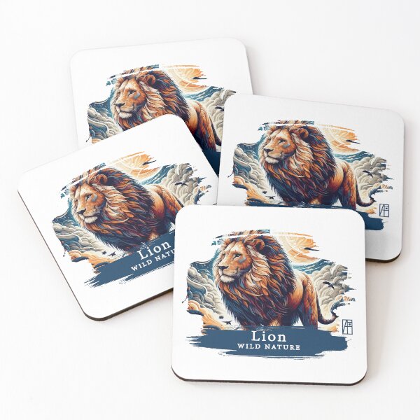 Item preview, Lion - WILD NATURE - LION -2 designed and sold by ArtProjectShop.