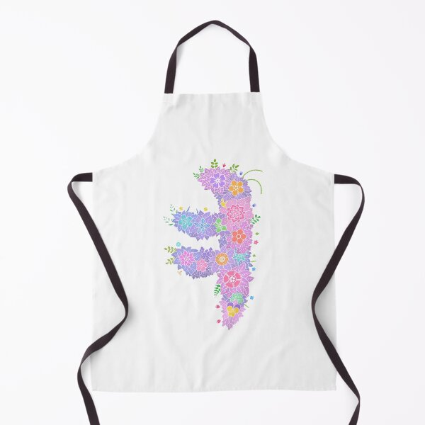 Item preview, Floral Letter "ㅕ" WeArePrettierThanFlowers designed and sold by 366birthflower.