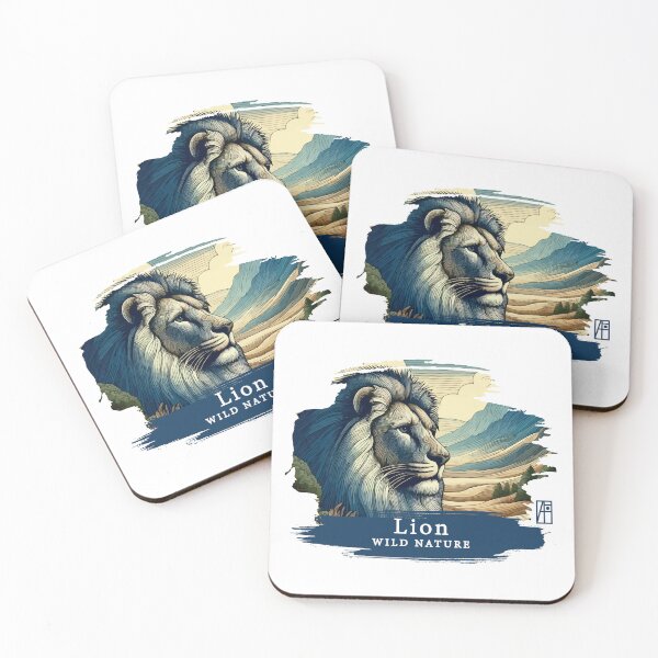 Item preview, Lion - WILD NATURE - LION -4 designed and sold by ArtProjectShop.