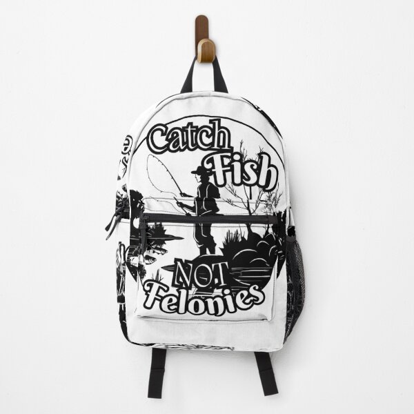 Item preview, Catch Fish, Not Felonies! designed and sold by WhoF.ingKnew.