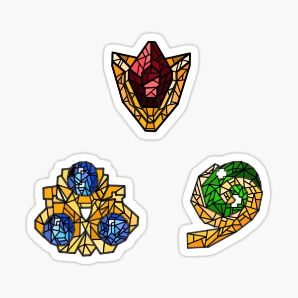 Item preview, Stained Glass Spiritual Stones designed and sold by MoonBuckets.