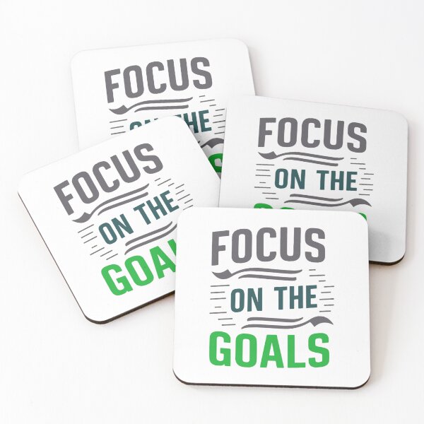 Item preview, Focus on the goals. designed and sold by TABO-Designs.