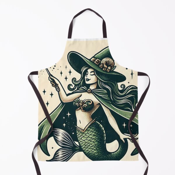 Item preview, Witch Mermaid with Fork designed and sold by Busaab.