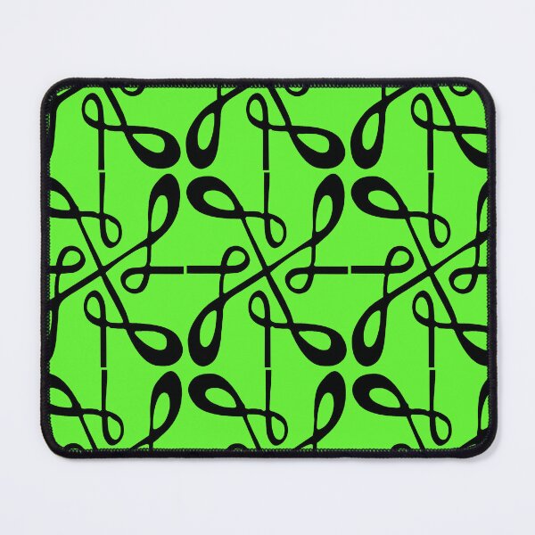 Item preview, An abstract geometric design composed of curved lines forming loops. designed and sold by ElenaHrubes.