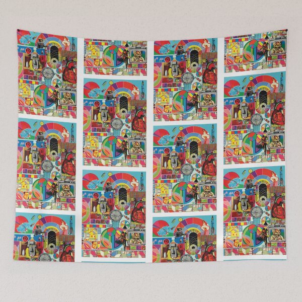 Item preview, Famous Paintings by Eduardo Paolozzi, Eduardo Paolozzi Pop art designed and sold by Bob-Studio.