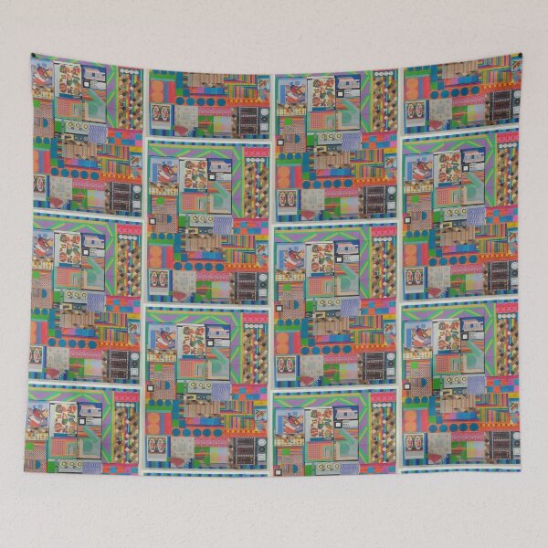 Item preview, Famous Paintings by Eduardo Paolozzi, Eduardo Paolozzi Pop art designed and sold by Bob-Studio.