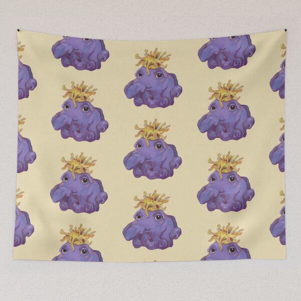 Item preview, Purple Flapjack Octopus By The Ocean Waves designed and sold by anatovas.