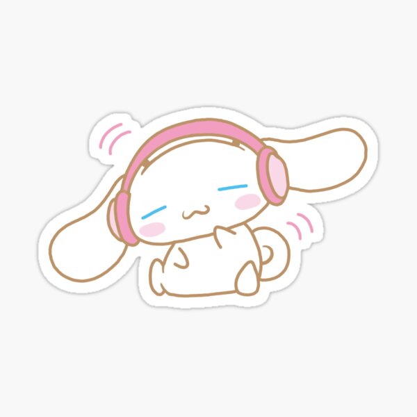 Item preview, Cinnamoroll Sanrio “music music”  designed and sold by thetachicorner.