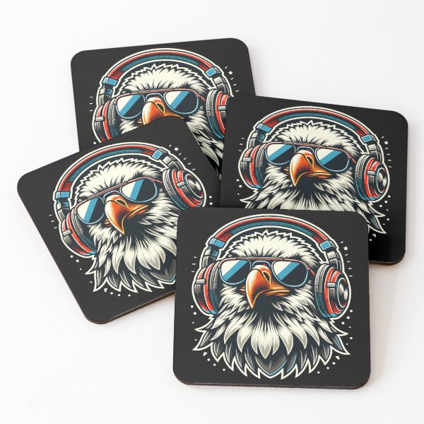Item preview, Funny Hippy Eagle designed and sold by AnalajiaDesigns.