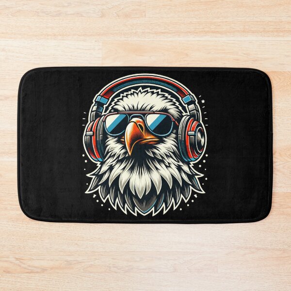 Item preview, Funny Hippy Eagle designed and sold by AnalajiaDesigns.