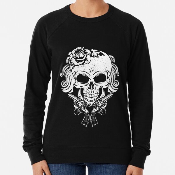 Item preview, LADY GANGSTER SKULL   designed and sold by Digitalhumor.
