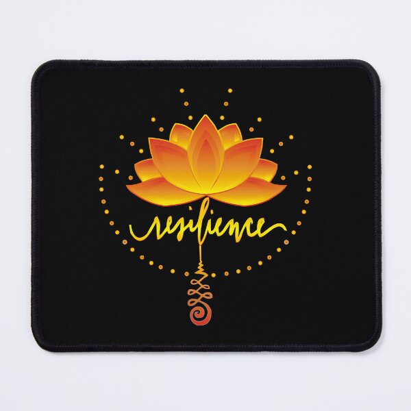 Item preview, Resilience lettering lotus unalome designed and sold by studioss76.