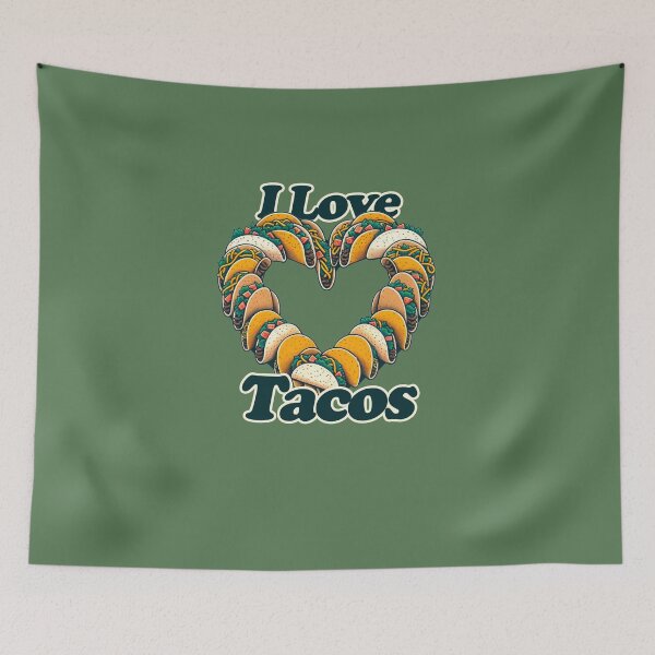 Item preview, I Love Tacos designed and sold by FrictionMaxxing.