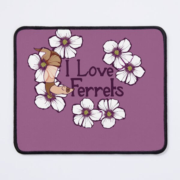 Item preview, I Love Ferrets designed and sold by FrictionMaxxing.