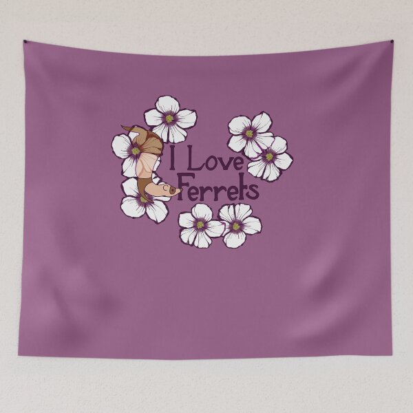 Item preview, I Love Ferrets designed and sold by FrictionMaxxing.