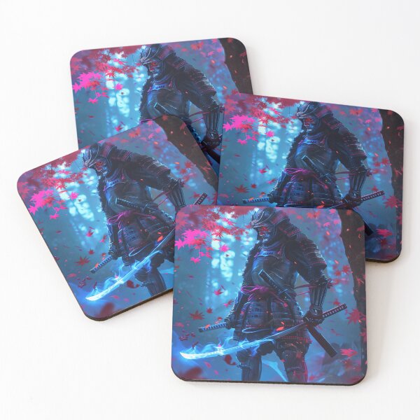 Item preview, Echoes of the Cherry Blossom: Moonlit Samurai's Quest in Enchanted Woods designed and sold by Mullet Monkey.