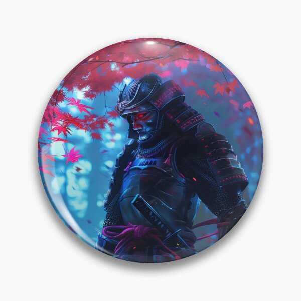 Item preview, Echoes of the Cherry Blossom: Moonlit Samurai's Quest in Enchanted Woods designed and sold by Mullet Monkey.