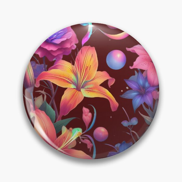 Item preview,  "Celestial Bloom: A Galactic Symphony of Flowers" designed and sold by BeautifulArt717.