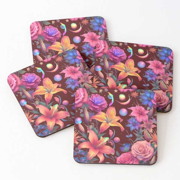Item preview,  "Celestial Bloom: A Galactic Symphony of Flowers" designed and sold by BeautifulArt717.
