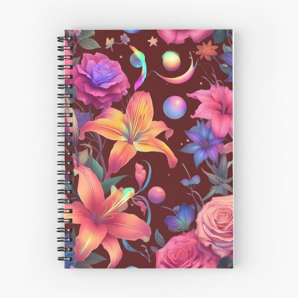 Item preview, "Celestial Bloom: A Galactic Symphony of Flowers" designed and sold by BeautifulArt717.