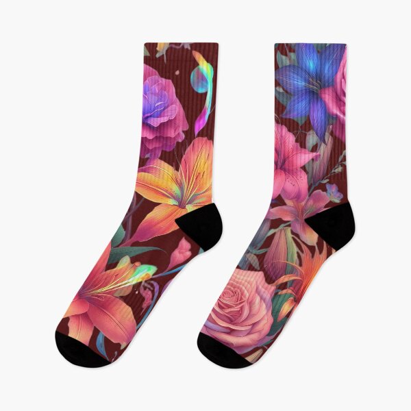 Item preview,  "Celestial Bloom: A Galactic Symphony of Flowers" designed and sold by BeautifulArt717.