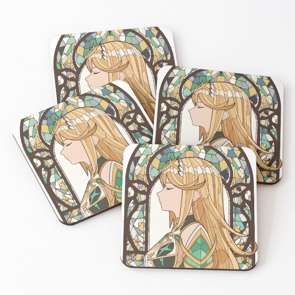 Item preview, Stained Glass Mythra designed and sold by SchellStation.