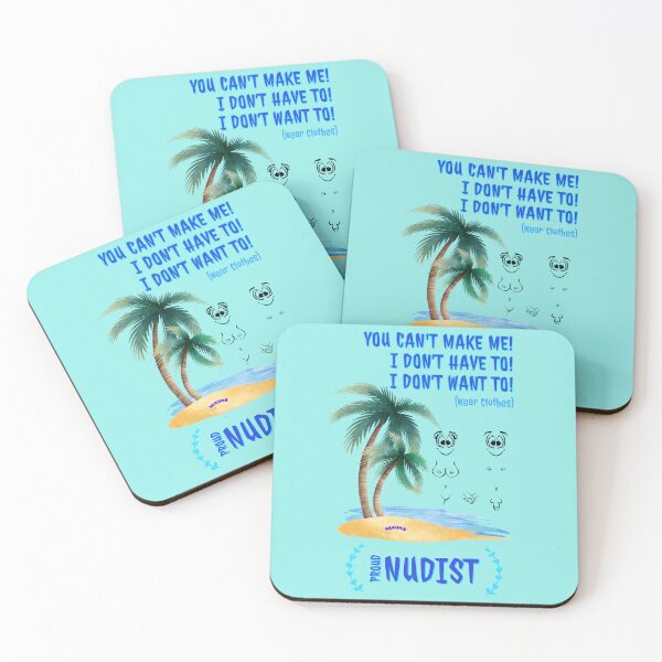 Item preview, You can't make me! Proud Naturist! C NUDIMS Bits designed and sold by NUDIMS.