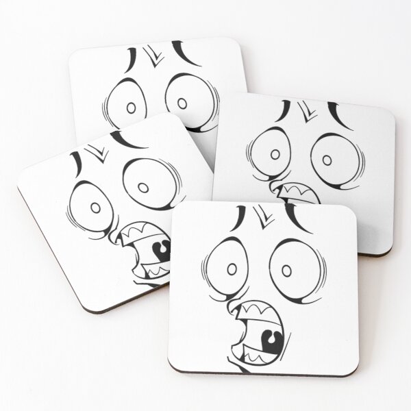 Item preview, scared face designed and sold by Magic3D.