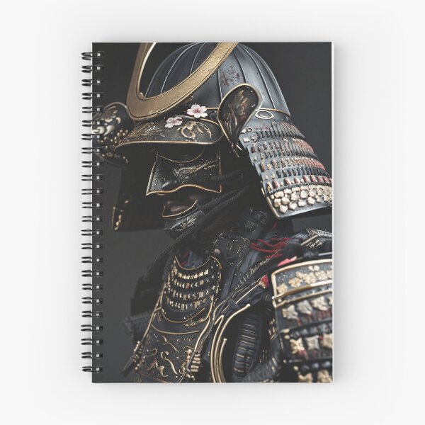 Item preview, Honorable Warrior: Close-up of a Japanese Samurai in Classic Armor designed and sold by Mullet Monkey.
