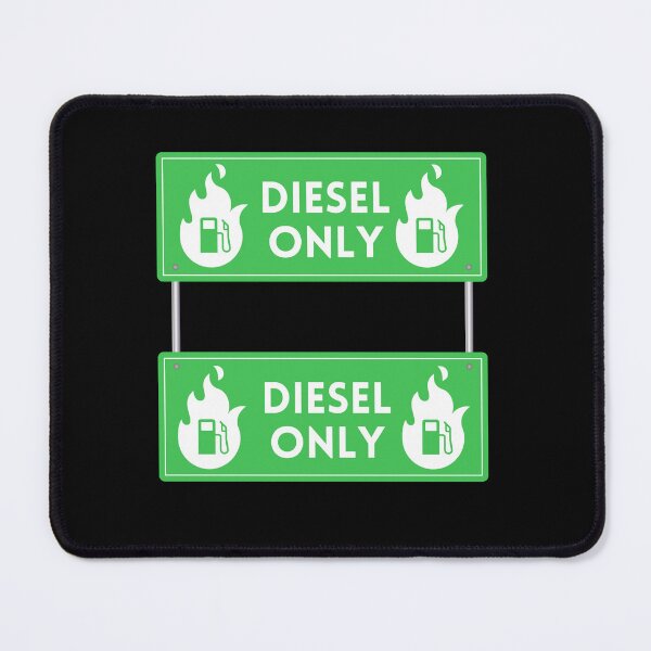 Item preview, Diesel Fuel Sign, Green Information Sign Diesel designed and sold by Kondi-Art.