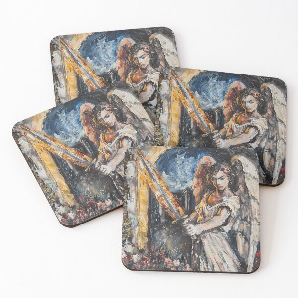 Item preview, Guardian Angel of Eden Abstract Art designed and sold by LivingArtClips.