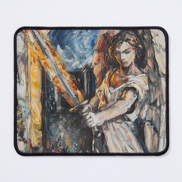 Item preview, Guardian Angel of Eden Abstract Art designed and sold by LivingArtClips.