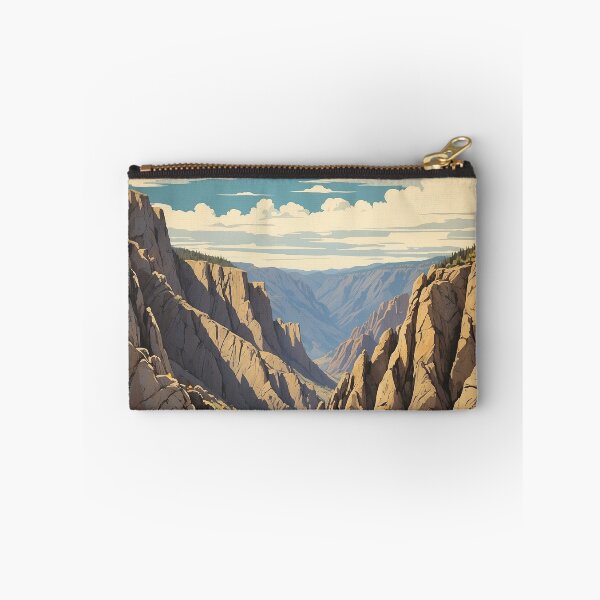 Item preview, Black Canyon of the Gunnison National Park USA Vintage Travel Tourism  designed and sold by TravelersGems.