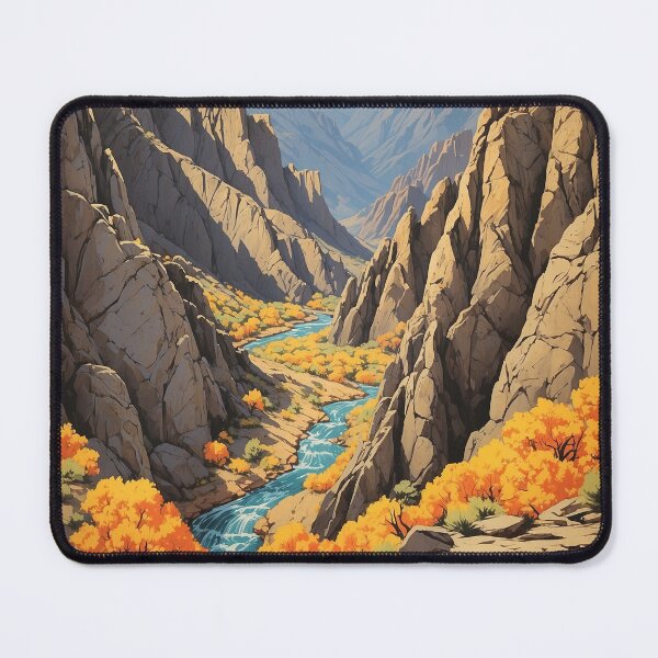 Item preview, Black Canyon of the Gunnison National Park USA Vintage Travel Tourism  designed and sold by TravelersGems.